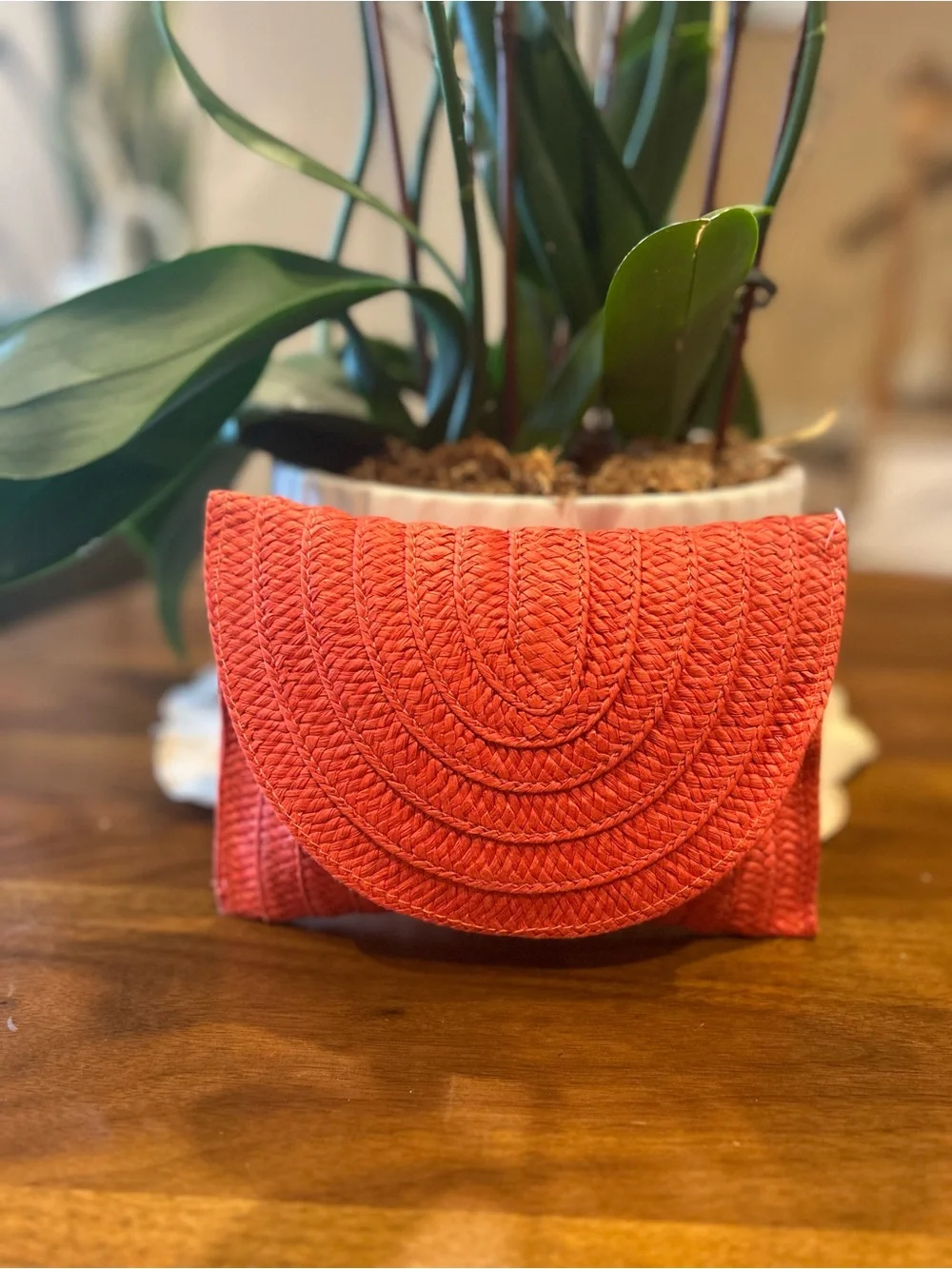 Red Knit Accent Pillow - Unbranded